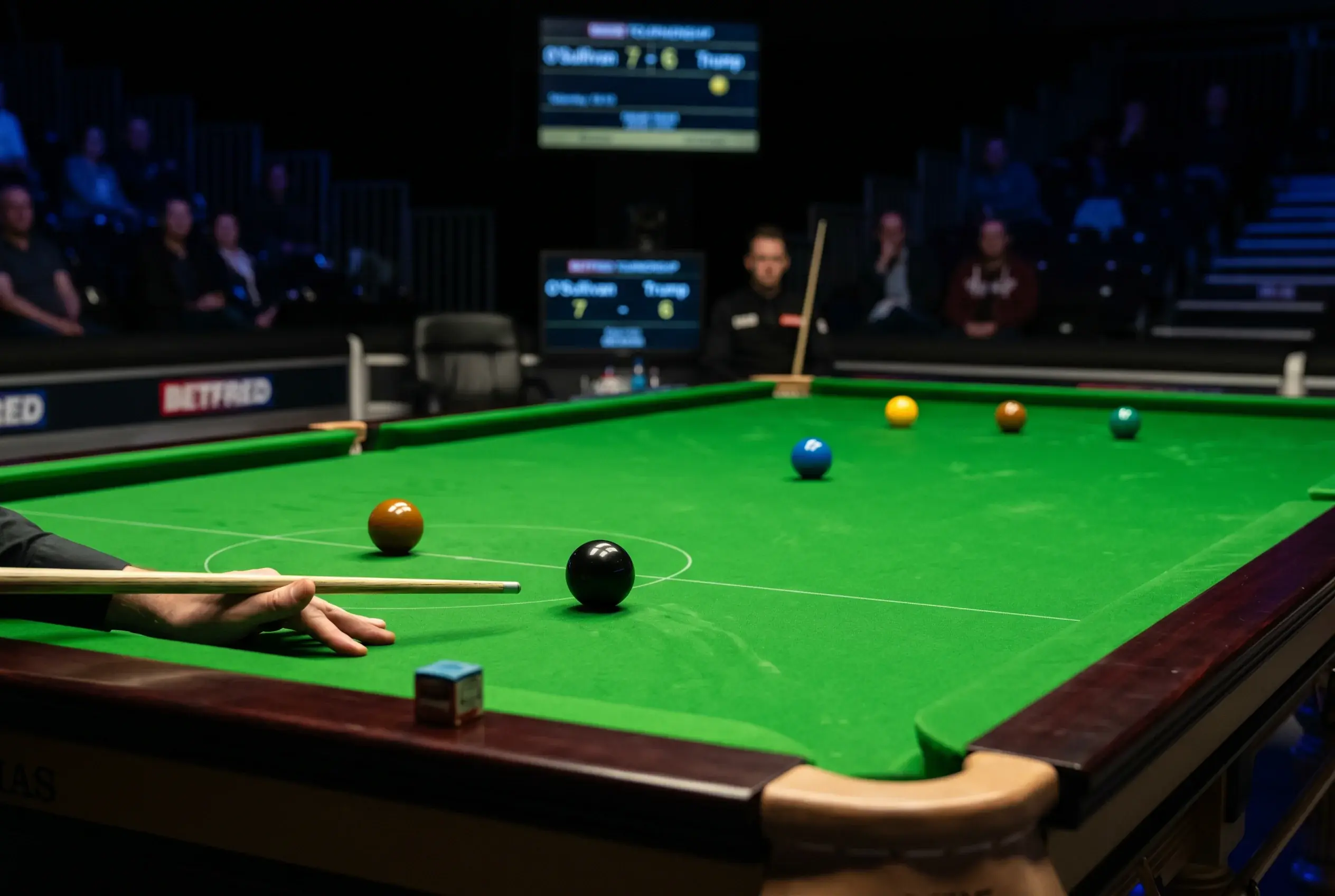 Snooker Correct Score Wetten — Scoreboard mit exaktem Matchergebnis und hoher Quote